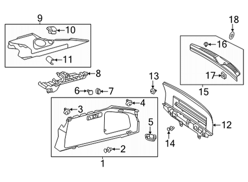 2025 Mercedes-Benz AMG GT 63 S E Performance Interior Trim - Rear Body