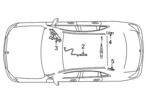 2024 Mercedes-Benz C63 AMG S E Performance Antenna & Radio