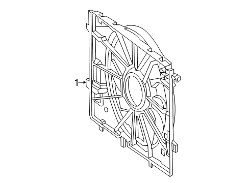 2024 Mercedes-Benz S63 AMG E Performance Cooling Fan