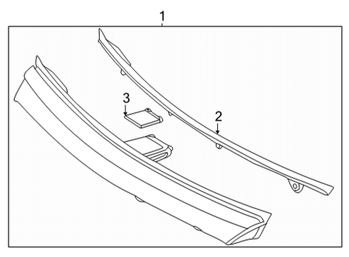 2025 Mercedes-Benz EQS 450+ Lamp Bar