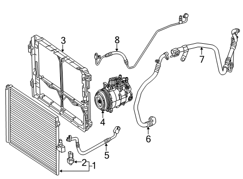 2017 Mercedes-Benz SL450 Air Conditioner Diagram