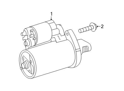 2006 Mercedes-Benz G500 Starter
