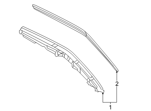 2014 Mercedes-Benz E350 High Mount Lamps