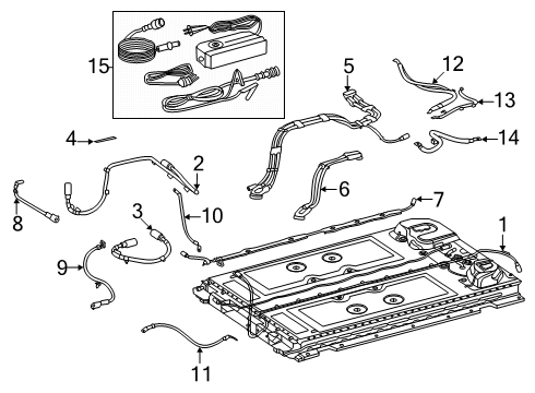 2022 Mercedes-Benz EQS 580 Battery Diagram 2