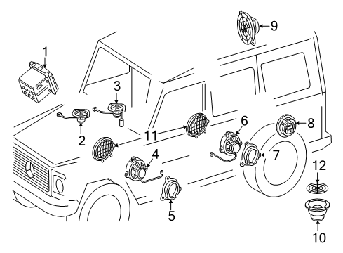 2015 Mercedes-Benz G63 AMG Sound System