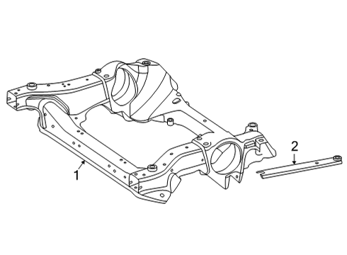 2024 Mercedes-Benz S63 AMG E Performance Suspension Mounting - Front
