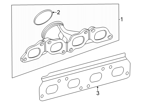 2023 Mercedes-Benz SL43 AMG Exhaust Manifold