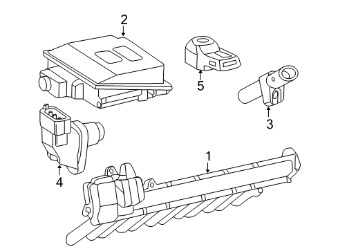 2004 Mercedes-Benz SL600 Ignition System Diagram