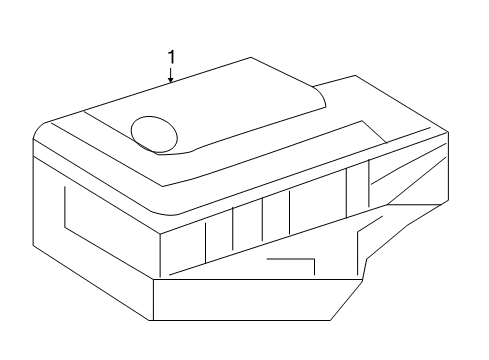2010 Mercedes-Benz E550 Electrical Components Diagram