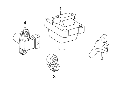 2003 Mercedes-Benz C320 Ignition System Diagram