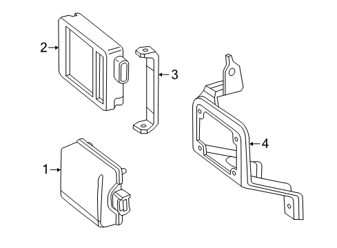 2017 Mercedes-Benz CLS400 Cruise Control System Diagram