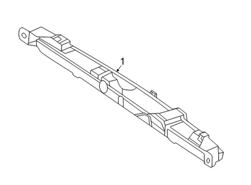 2020 Mercedes-Benz GLC43 AMG High Mount Lamps Diagram 2