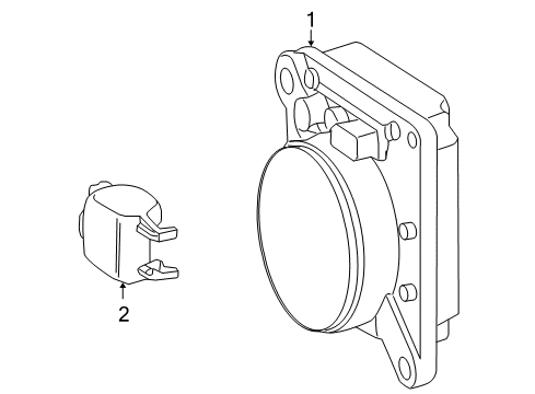 2007 Mercedes-Benz CL600 Cruise Control System Diagram