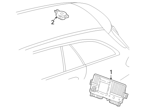 2024 Mercedes-Benz EQE SUV AMG Electrical Components