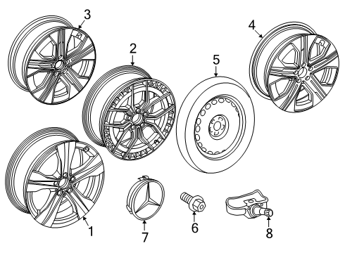 2023 Mercedes-Benz EQB 250+ Wheels