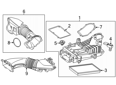 2025 Mercedes-Benz GLE450e Air Intake