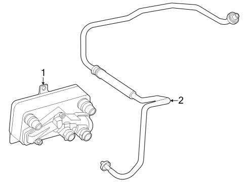 2024 Mercedes-Benz Sprinter 2500 Trans Oil Cooler