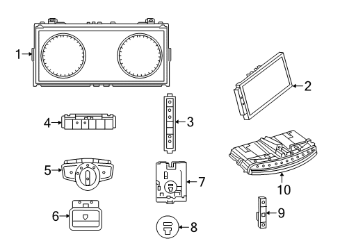 2016 Mercedes-Benz S63 AMG Switches Diagram