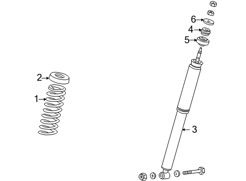 2010 Mercedes-Benz SLK300 Shocks & Components