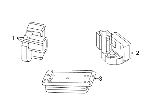 2022 Mercedes-Benz C43 AMG Ride Control Components Diagram