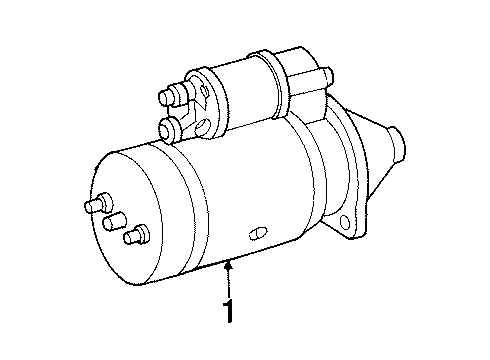 1991 Mercedes-Benz 300SL Starter