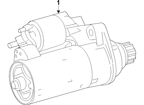 2017 Mercedes-Benz E300 Starter
