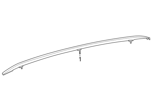 2025 Mercedes-Benz GLC63 AMG S E Performance Exterior Trim - Roof
