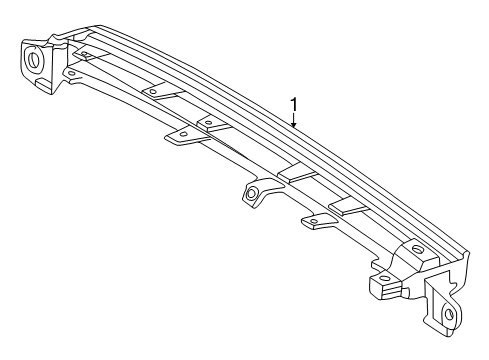 2003 Mercedes-Benz C320 High Mount Lamps Diagram