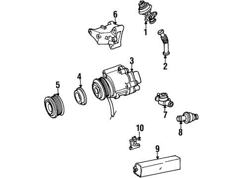 1995 Mercedes-Benz E320 A.I.R. System