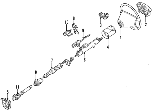 2004 Mercedes-Benz C240 Ignition Lock