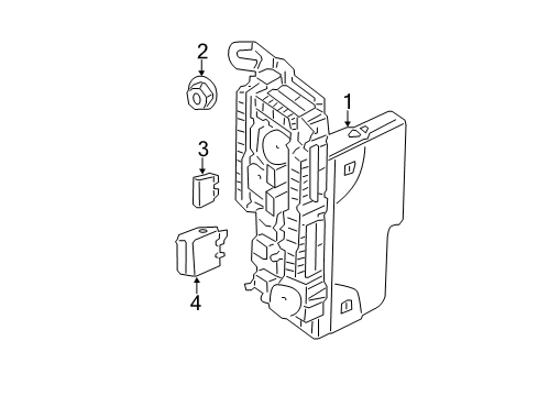 2010 Mercedes-Benz E550 Fuse & Relay Diagram