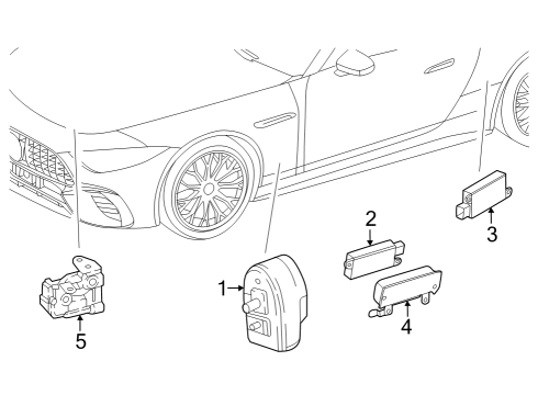 2023 Mercedes-Benz SL43 AMG Alarm System