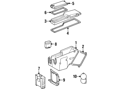 1995 Mercedes-Benz E320 Electrical Components