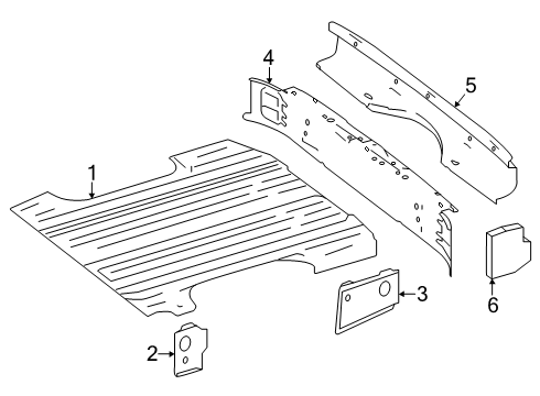 2025 Mercedes-Benz eSprinter Rear Floor & Rails