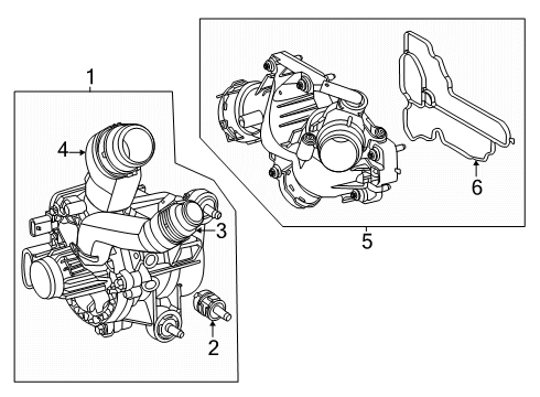 2025 Mercedes-Benz CLE300 Water Pump