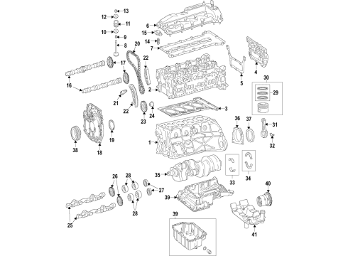 2016 Mercedes-Benz GLE300d Balance Shafts Diagram