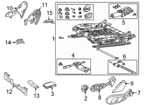 2020 Mercedes-Benz GLC63 AMG Heated Seats Diagram