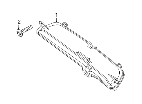 2016 Mercedes-Benz B250e High Mount Lamps