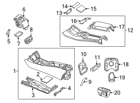 2015 Mercedes-Benz S550 Switches Diagram
