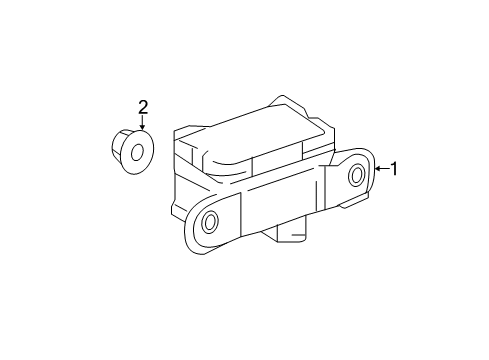 2012 Mercedes-Benz ML550 Electrical Components Diagram