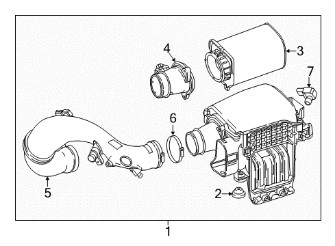 2016 Mercedes-Benz GLC300 Filters Diagram