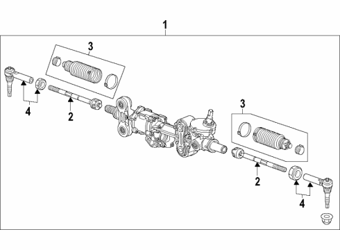 2024 Mercedes-Benz Sprinter 2500 Steering Gear & Linkage