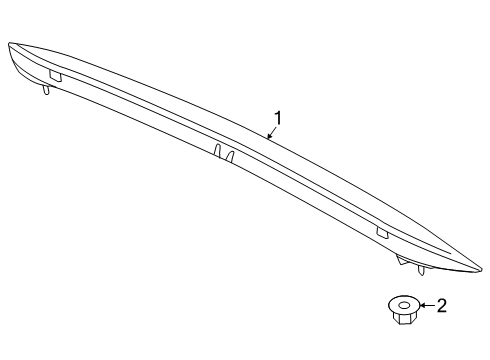 2024 Mercedes-Benz CLE53 AMG High Mount Lamps