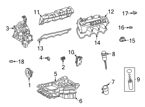 2001 Mercedes-Benz C240 Filters Diagram