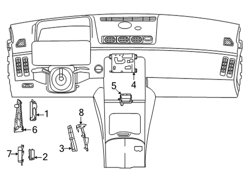 2024 Mercedes-Benz C63 AMG S E Performance Supplemental Restraint System