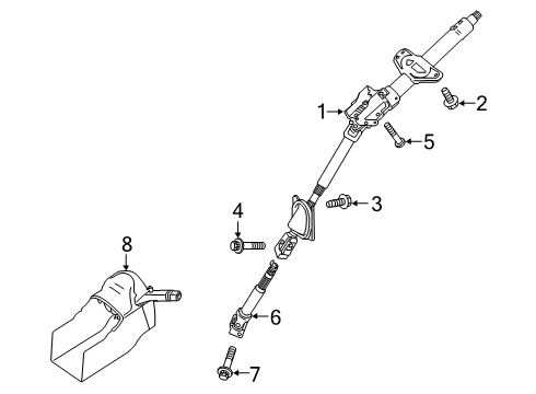 2021 Mercedes-Benz Sprinter 2500 Switches Diagram