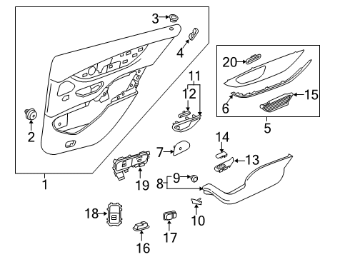 2019 Mercedes-Benz CLS450 Heated Seats Diagram