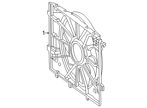 2023 Mercedes-Benz SL43 AMG Cooling Fan