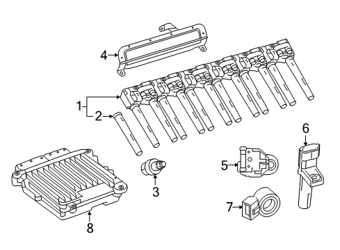 2016 Mercedes-Benz S600 Powertrain Control Diagram