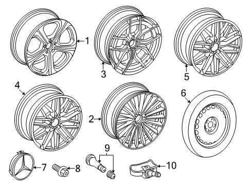 2024 Mercedes-Benz C63 AMG S E Performance Wheels